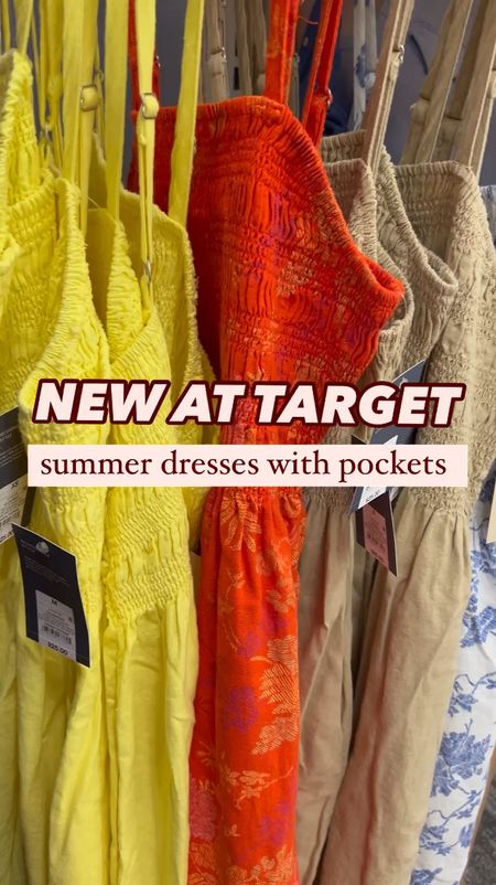 New at Target 🎯 Summer Dresses with Pockets! 

#LTKStyleTip #LTKVideo #LTKSeasonal
