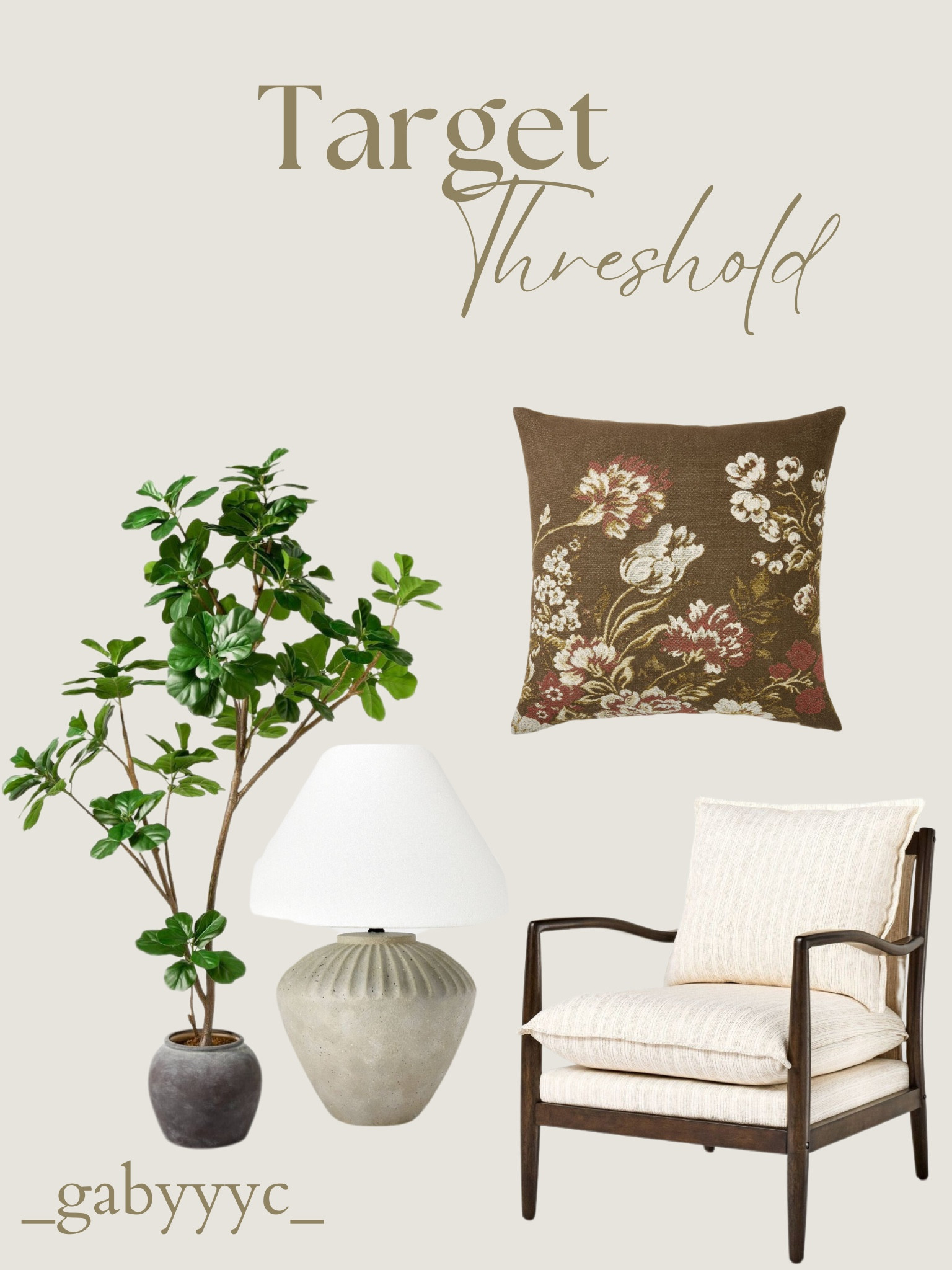 New from Target . Obsessed with this chair 

#LTKHome #LTKSeasonal #LTKU