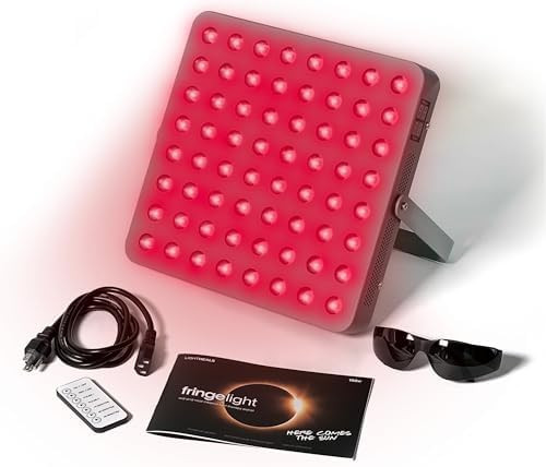 Fringe Red Light Panel, Has Both Red Light 660nm and Infrared Light 850nm, 360 LED Lights, Sports... | Amazon (US)