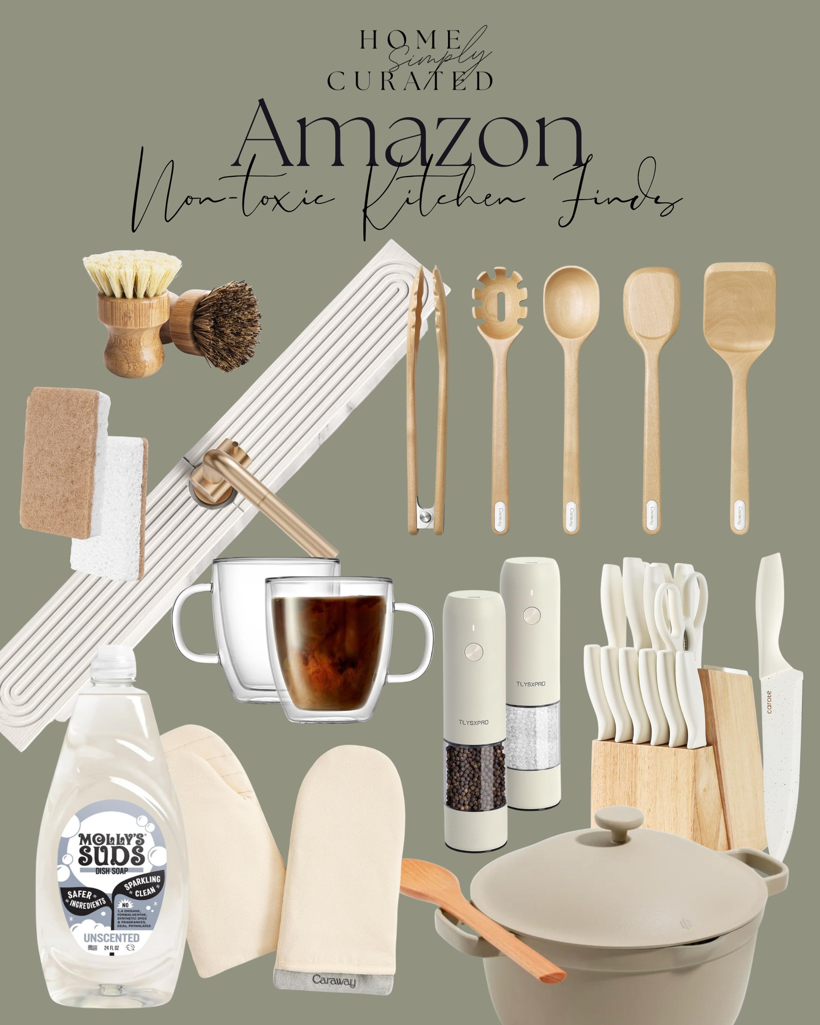 Non-toxic kitchen finds to keep your space safe and stylish! ✨

Kitchen finds, nontoxic finds, nontoxic products, kitchen utensils, modern home finds, amazon finds 

 

#LTKfoodie #LTKHome