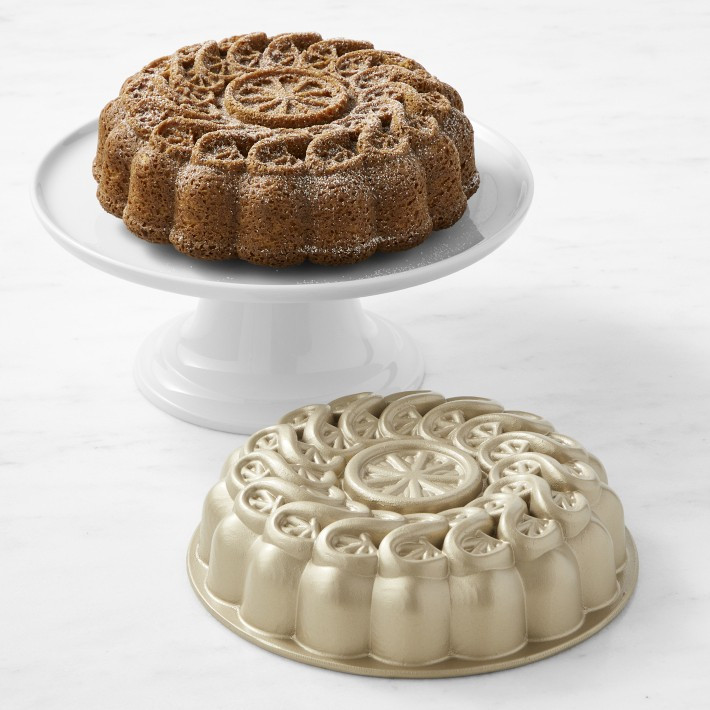 Nordic Ware Nonstick Cast Aluminum Citrus Twist Cake Pan | Williams-Sonoma