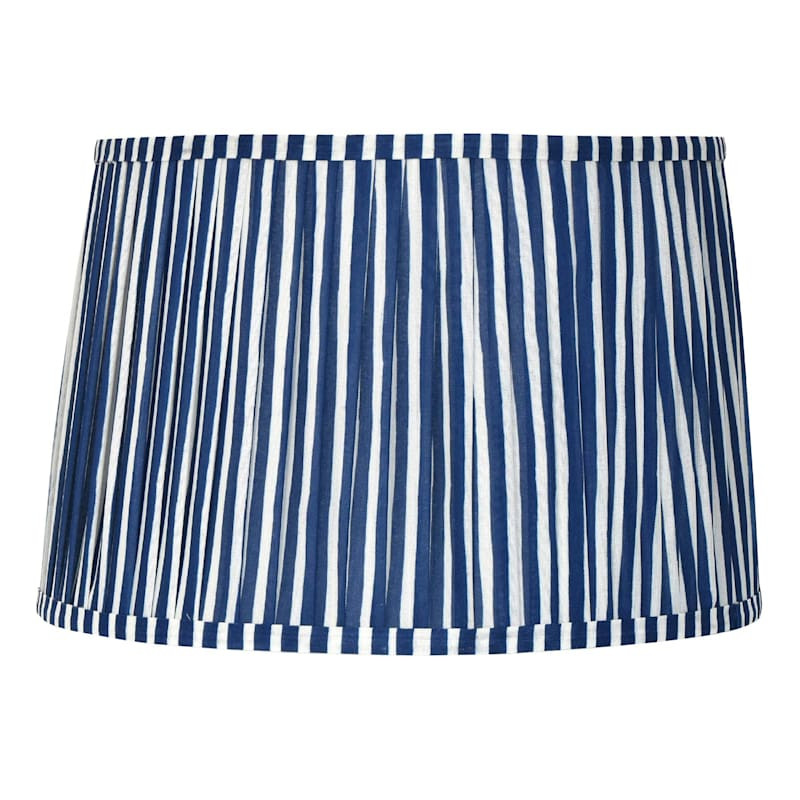 Navy Striped Pleated Medium Lamp Shade, 13x15x10








	
		
		
			
				Write a Review
			
		
	
... | At Home