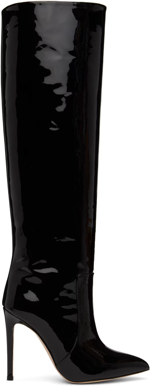 Paris Texas - Black Pointed Tall Boots | SSENSE