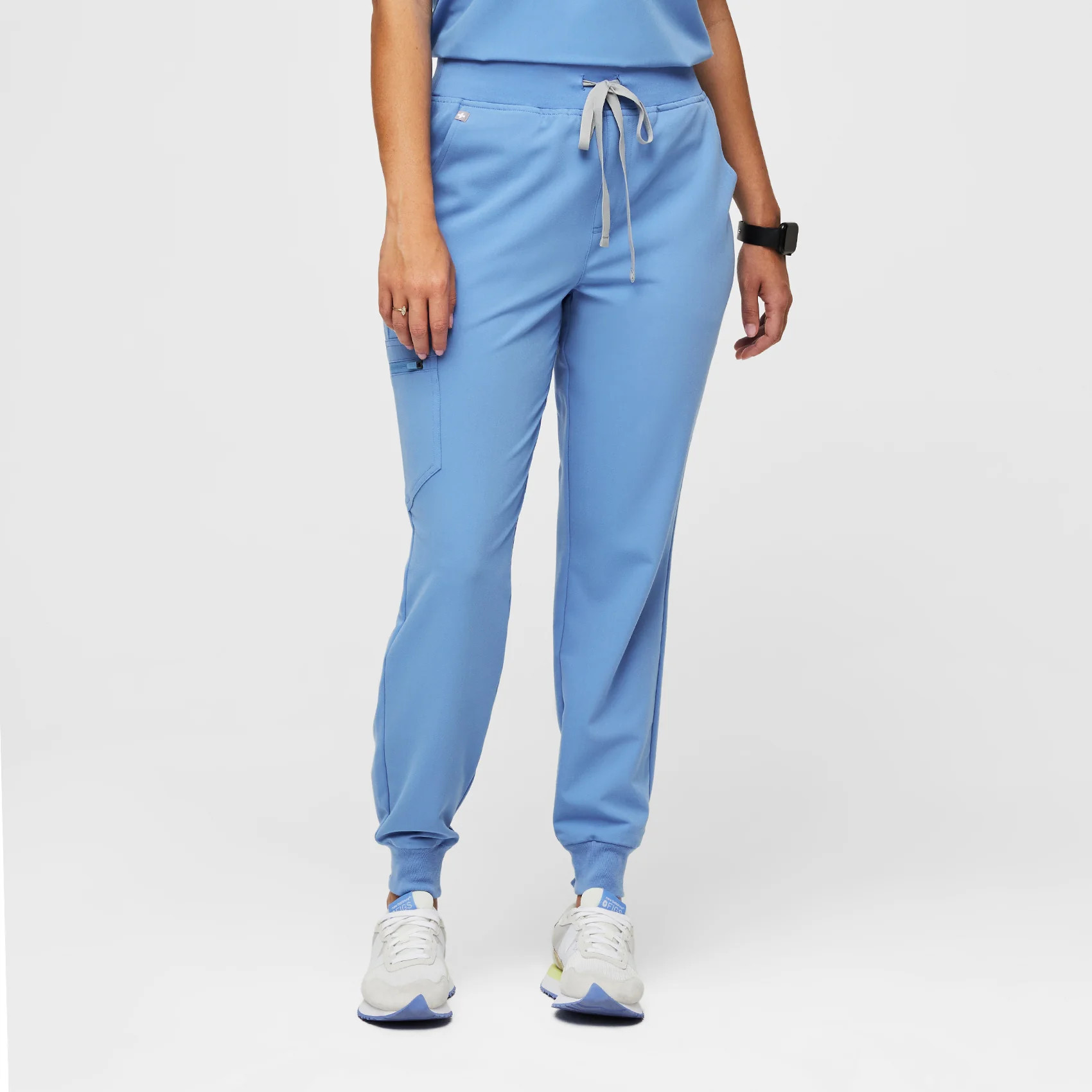 Women’s High Waisted Zamora Jogger Scrub Pants™ - Ceil Blue · FIGS | FIGS