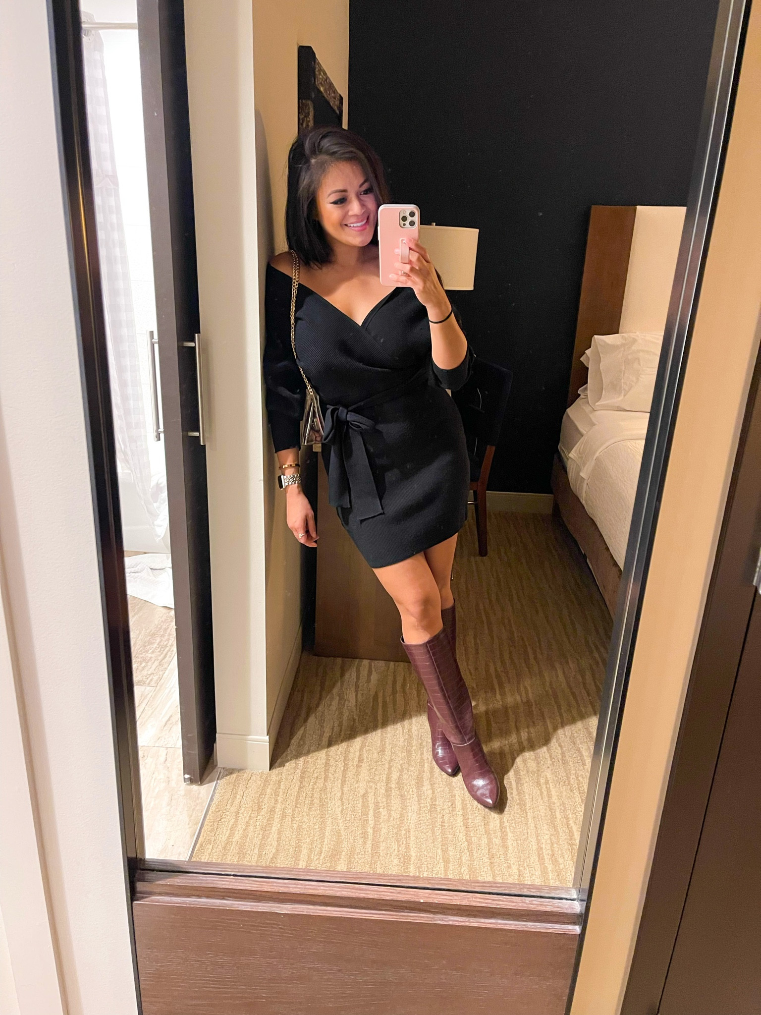 This sweater dress! Perfect for the holidays // TTS - M 

#LTKstyletip #LTKunder50 #LTKHoliday