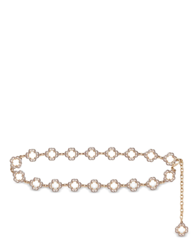Maje Women's Two-Tone Clover Chain Belt | Bloomingdale's (US)