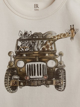 Baby Essential SUPIMA® Short-Sleeve Bodysuit | Banana Republic (US)