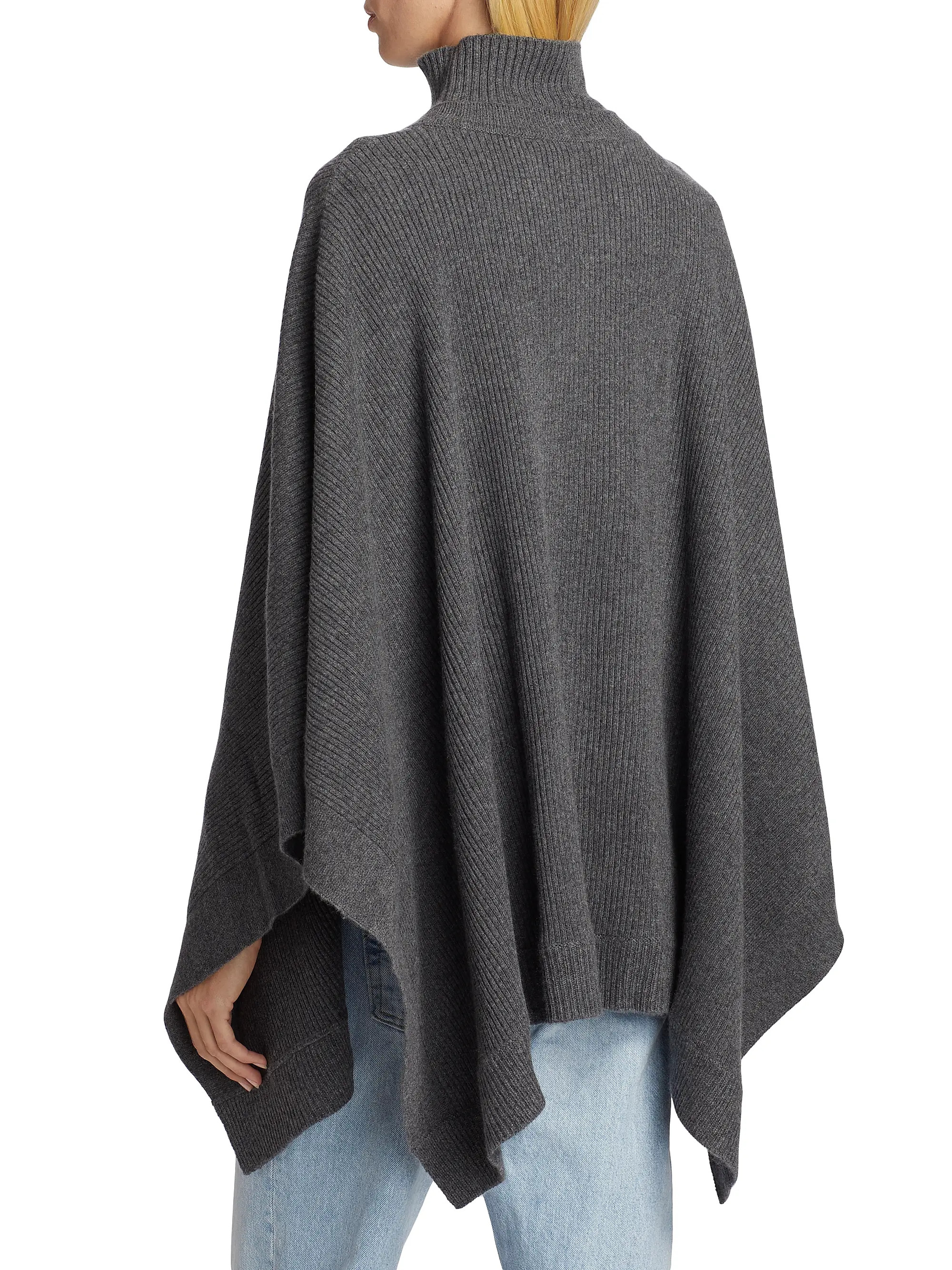 Pancia Cashmere Rib-Knit Shawl | Saks Fifth Avenue