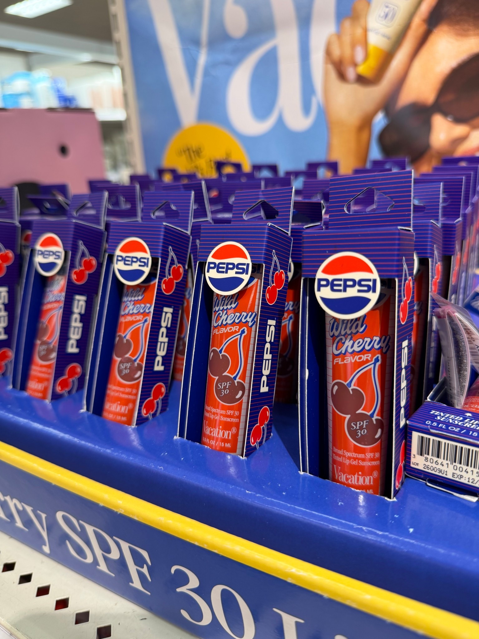 Vacation x PEPSI Tinted Lip Gel Sunscreen - Wild Cherry Pepsi - 0.5 fl oz #vacation #vacationxpepsi #targetbeauty #skincaredeals #vacationxtarget

#LTKmomlife #LTKTravel #LTKBeauty