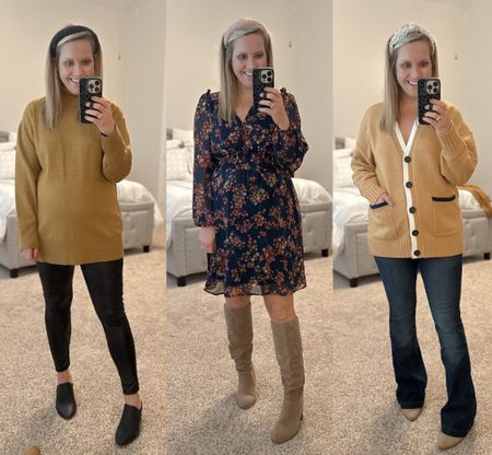 Walmart fall fashion! I’m 24+ weeks pregnant wearing a size small/medium and size 6 jeans.  

Fall outfit, fall style, Walmart style, teacher outfits, work outfit, maternity, fall outfits 

#LTKbump #LTKworkwear #LTKFind