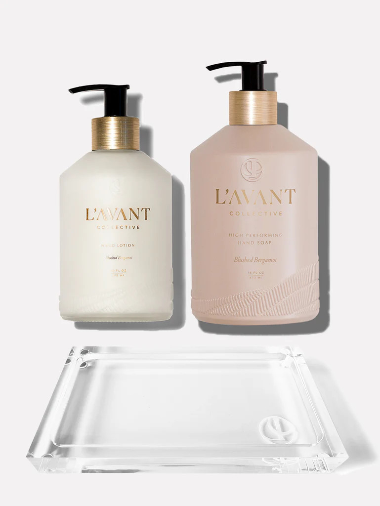 Deluxe Hand Soap + Lotion Bundle - Blushed Bergamot | L'AVANT Collective