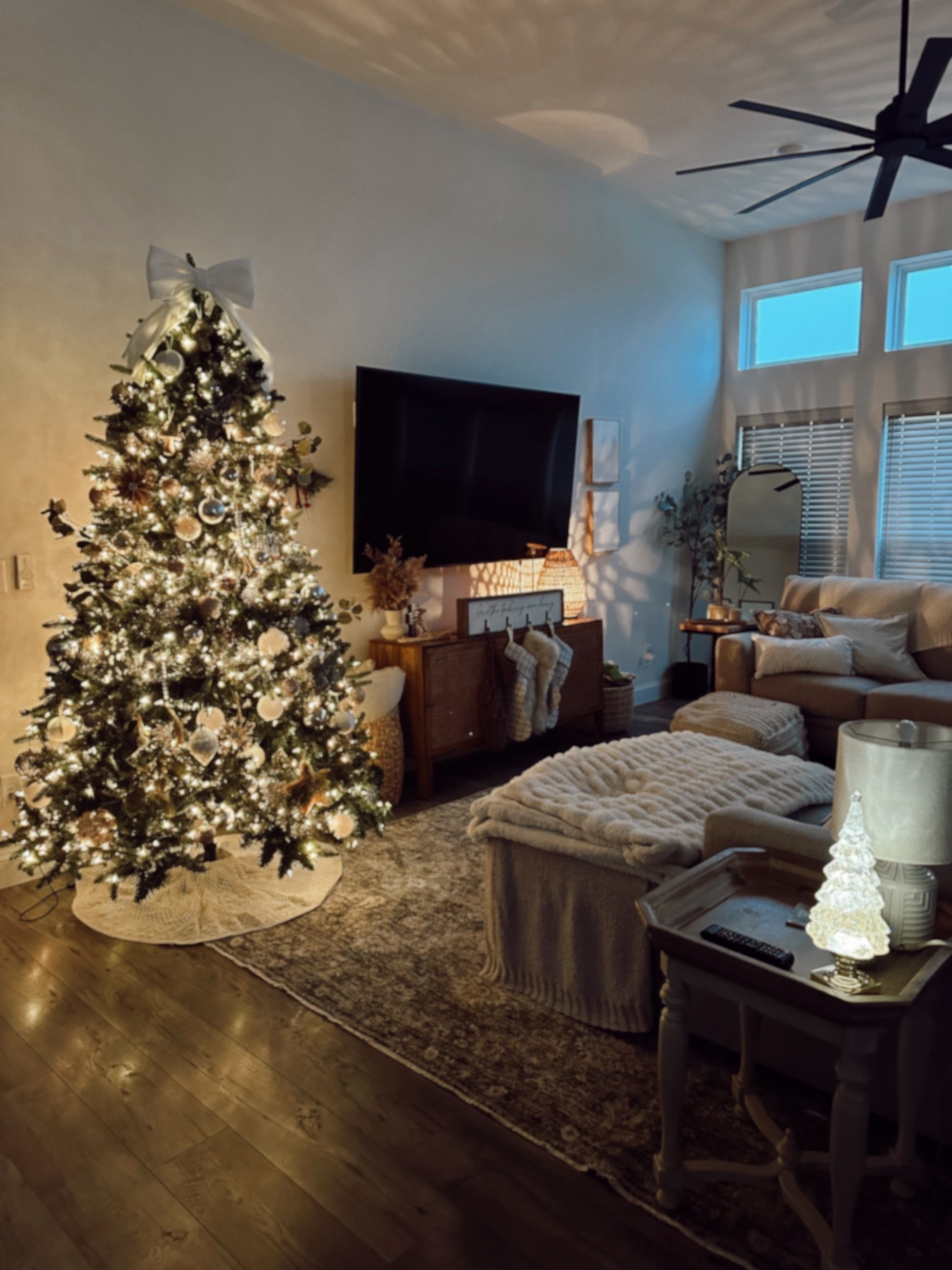 Cozy mornings ✨ linking our favorite living room rug yall have loved it! 🙌🏻💫

#LTKHome #LTKU #LTKdayinmylife