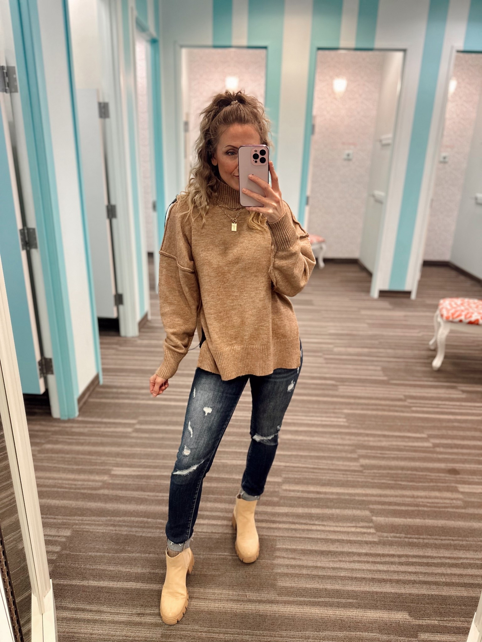 Wearing 26 in jeans. 30% off sitewide at Maurice’s 

#LTKSaleAlert #LTKMidsize #LTKTall