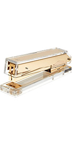 OfficeGoods Acrylic Stapler - Gorgeous Modern Accessory for The Stylish Desk at Home, Office, or ... | Amazon (US)