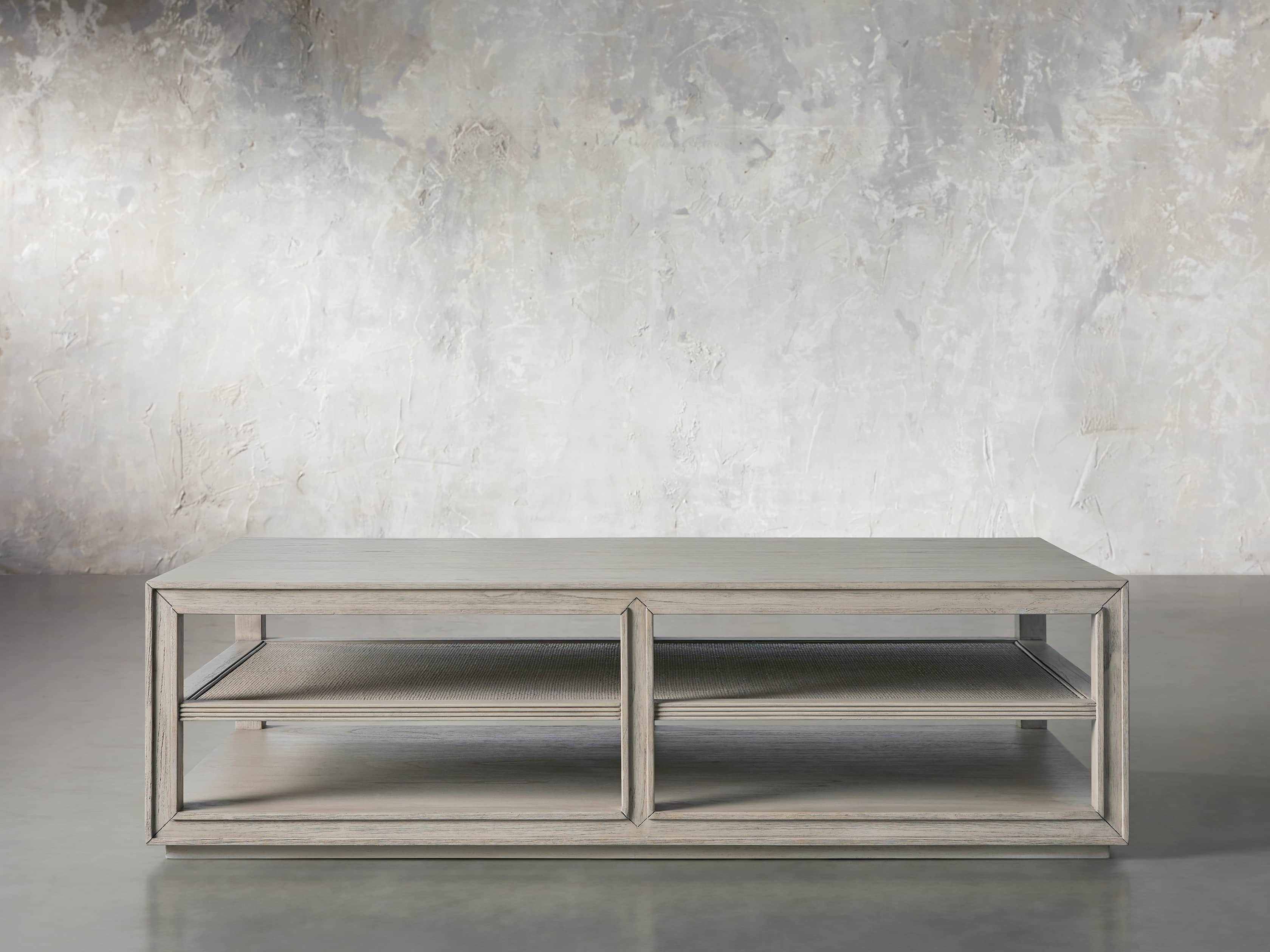 Pearson Cane Coffee Table | Arhaus