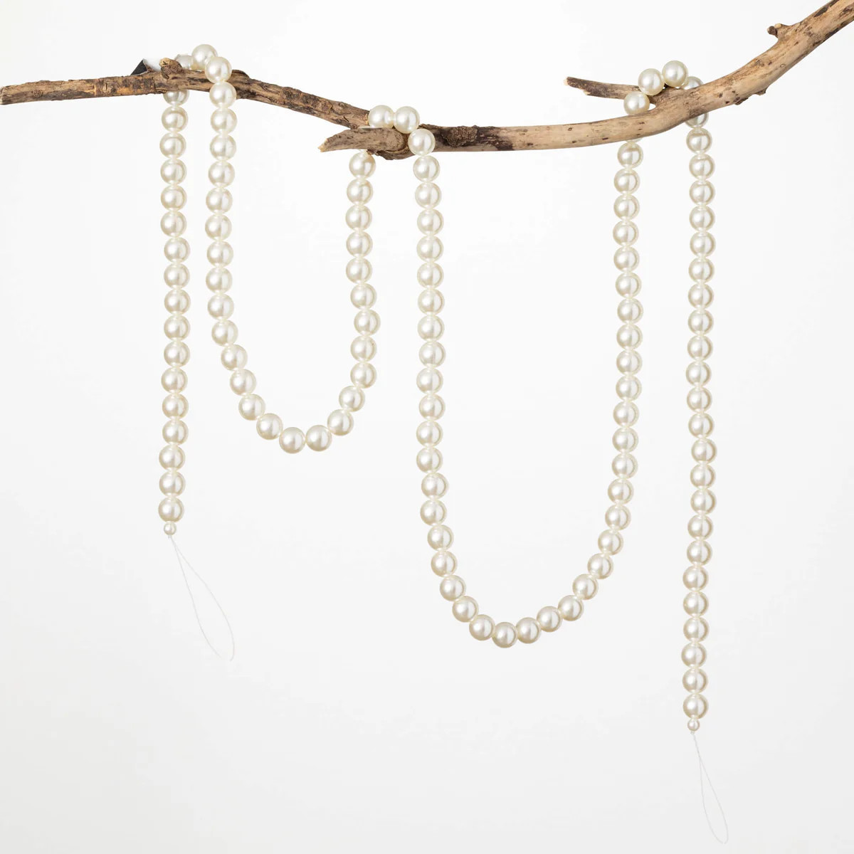 White Pearl Beaded Garland | Sullivans Home Decor