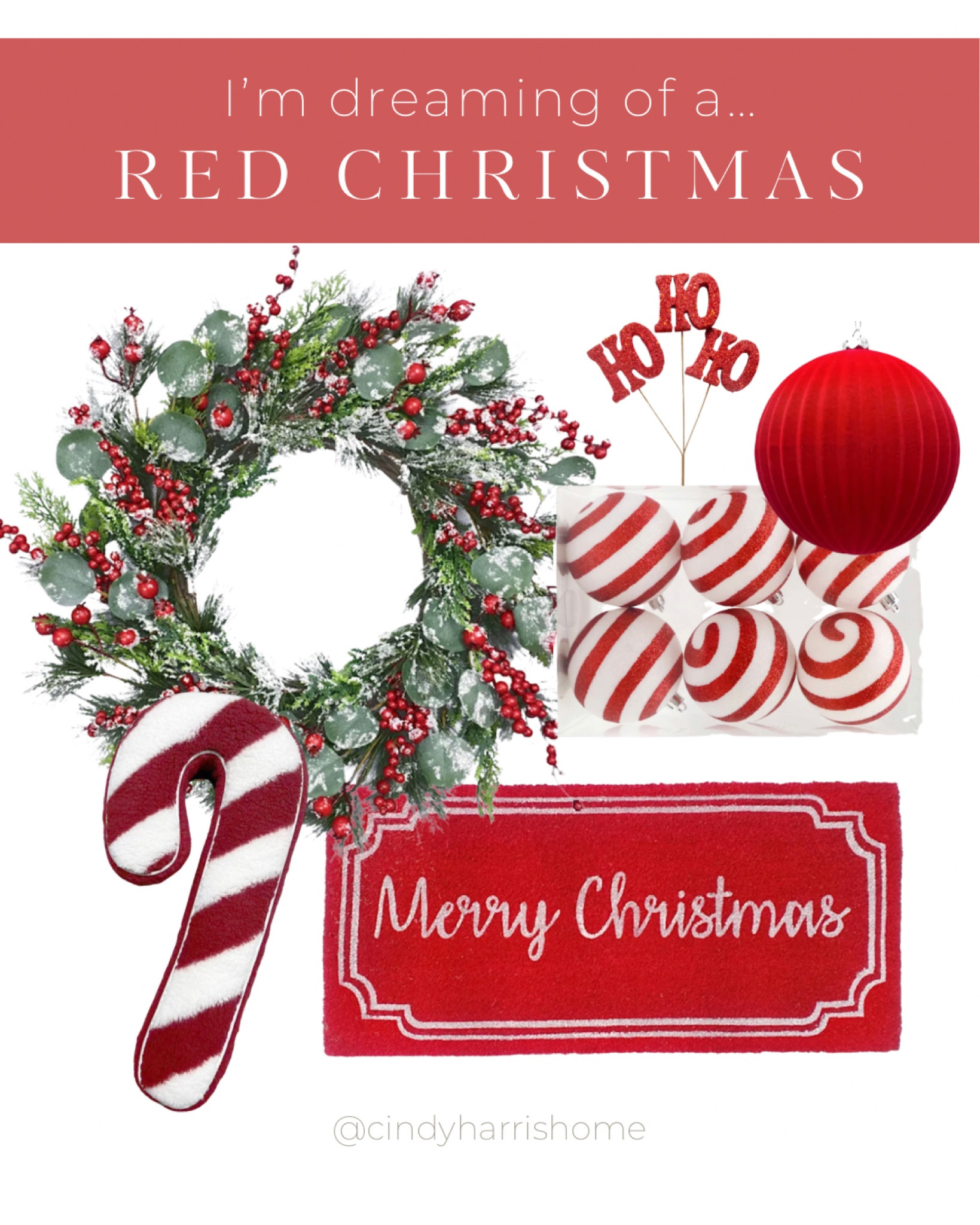 I’m dreaming of a…
RED CHRISTMAS! ♥️

You can’t go wrong with classic red & green holiday decor. 🎄🎅🏻 

#LTKhome #LTKHoliday #LTKSeasonal