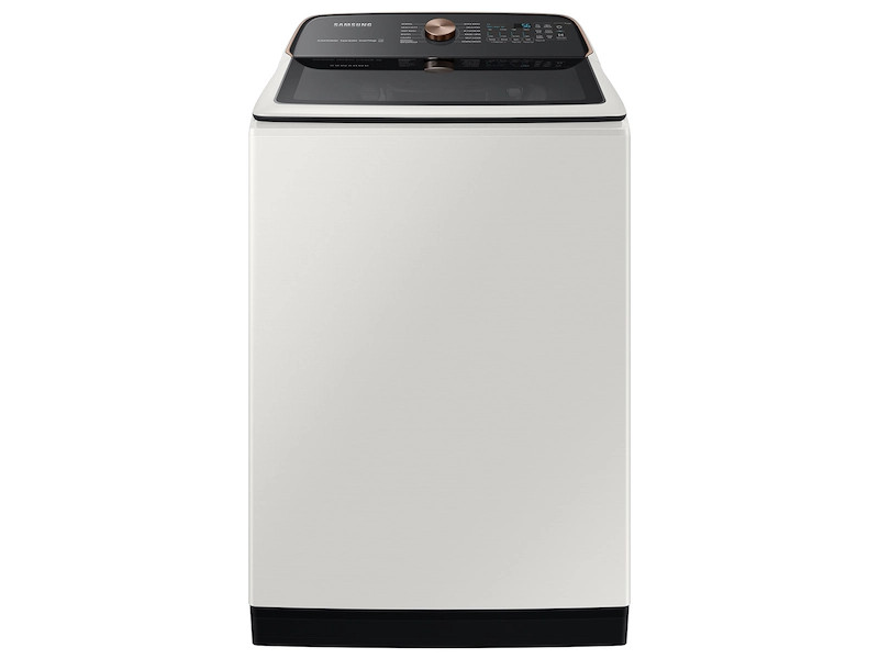 5.5 cu. ft. Extra-Large Capacity Smart Top Load Washer with Super Speed Wash in Ivory | Samsung