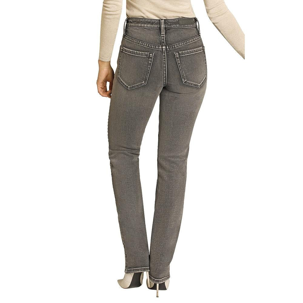 Rock and Roll Denim Womens Rock n Roll   Studded Straight Leg Jean 29x36 Charcoal | Walmart (US)
