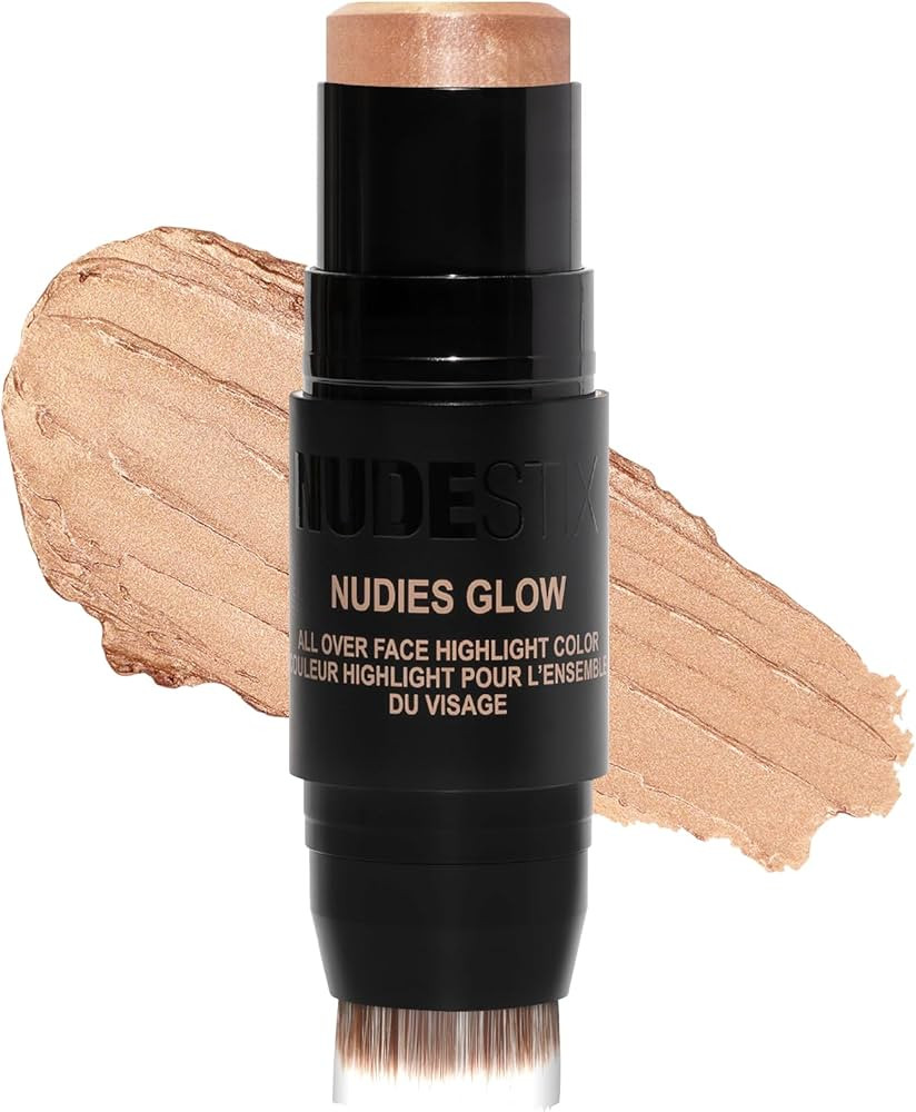 Nudestix Nudies Glow Highlighter Stick – Multi-Use Cream Highlighter for Cheeks, Eyes & Body wi... | Amazon (US)
