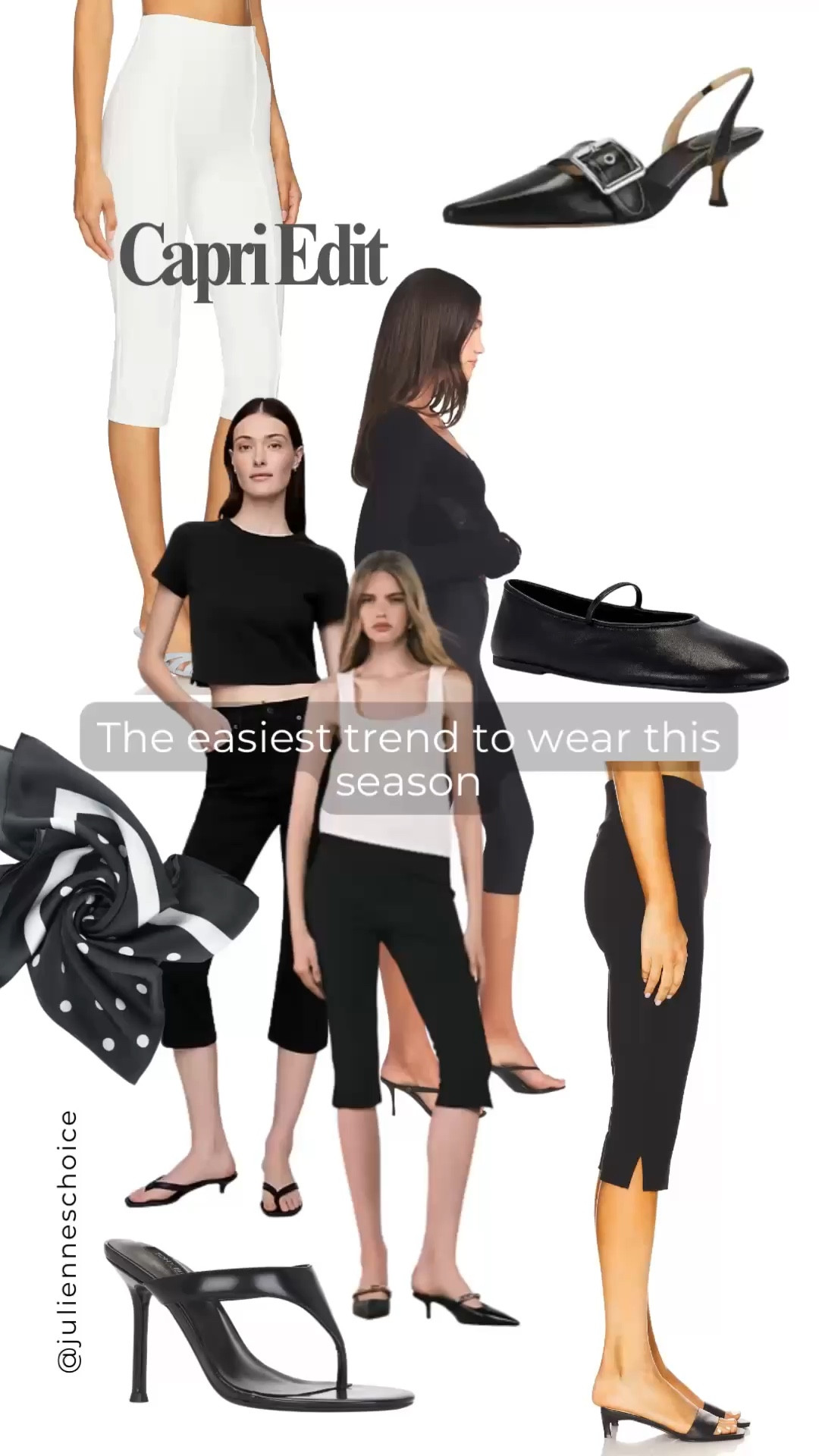 One piece that instantly upgrades your outfit — capri pants.✨julienneschoice

#capripants #Itkstyle #everydaystyle #outfitideas #wearablefashion
#styleinspo #springoutfit

#LTKSeasonal #LTKootd