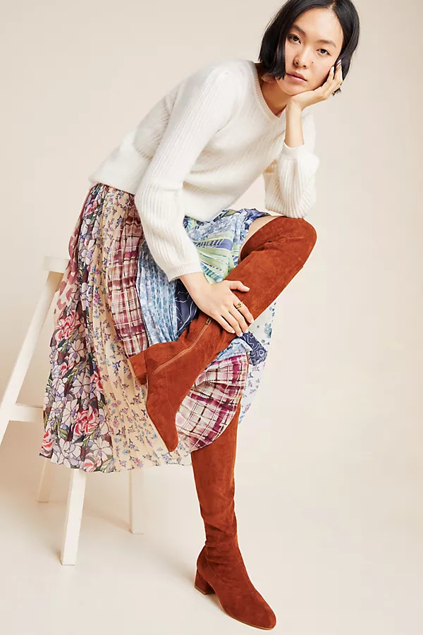 Suede Over-The-Knee Boots | Anthropologie (US)