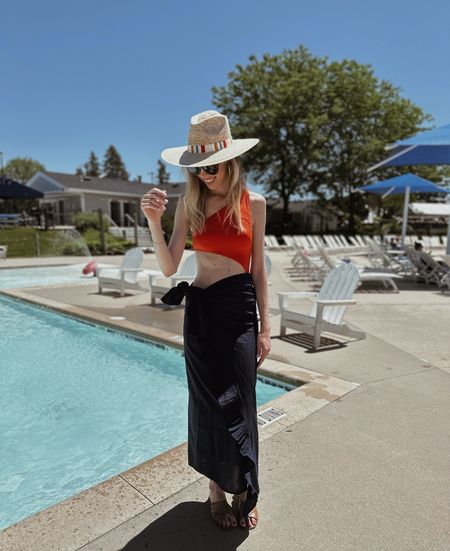 #ad Here comes the sun! I’m so excited to wear this sarong, hat and earrings from @sunshinetiendashop this summer. Their pieces are perfect for upcoming summer travels or just enjoying the local beach or pool. I’m headed up north next week for a beach vacation, and all of these pieces are coming with me. 

I’m such a fan of the palm hats which come in multiple styles and colors. These are a must have for summer! Also, don’t miss the beautiful sarongs and jewelry from Sunshine Tienda. I’ve linked all of these items and more of my favorites in my LTK shop so you can shop directly from there. #sunshinetiendapartner #bevacationhappy

#LTKSwim #LTKStyleTip #LTKSeasonal