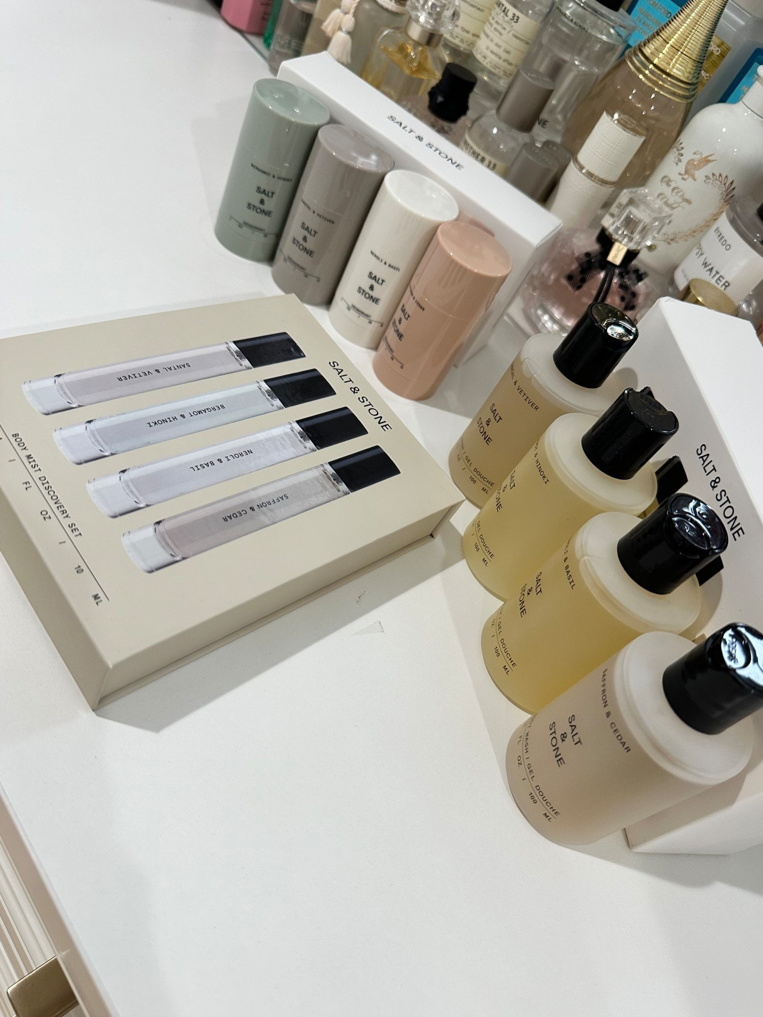 My absolute favorite deodorant! 
I do love a good mini set and these are to die for 
#salt&stone
@Salt & Stone 

#LTKBeauty #LTKselfcare