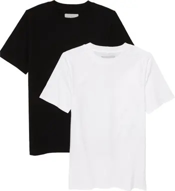 Kids' 2-Pack Core Organic Cotton T-Shirts | Nordstrom