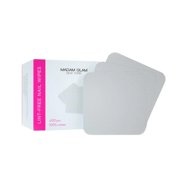 Madam Glam - Tools - Lint-Free Nail Wipes - 100 pcs | Beyond Polish