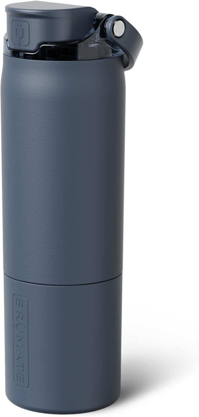 BrüMate Rise 25oz Water Bottle with Covered Silicone Straw | 100% Leakproof Insulated Water Bott... | Amazon (US)