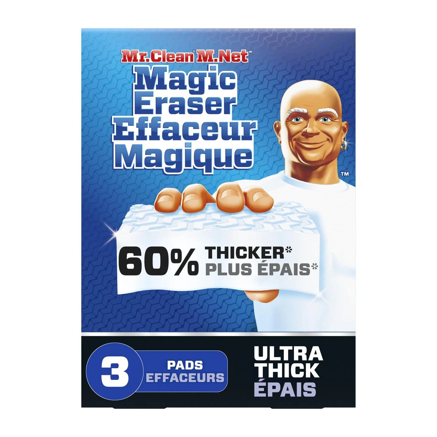 Mr. Clean Magic Eraser Ultra Thick Multi Purpose Cleaner, Magic Eraser Sponge Multi Surface Clean... | Walmart (CA)
