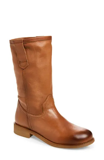 Steve Madden Ruben Leather Knee High Boot in Cognac Leather at Nordstrom Rack, Size 9 | Nordstrom Rack