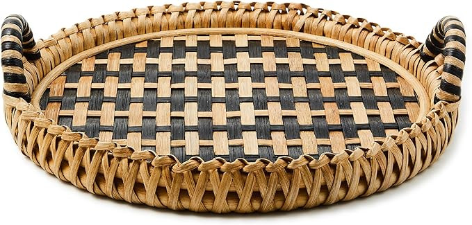 MACKENZIE-CHILDS Lanai Round Serving Tray, Decorative Tray for Food and Home Decor | Amazon (US)
