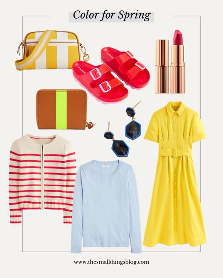 Bright colors for spring! Loving these pops of red, yellow, and neon  

#LTKSeasonal