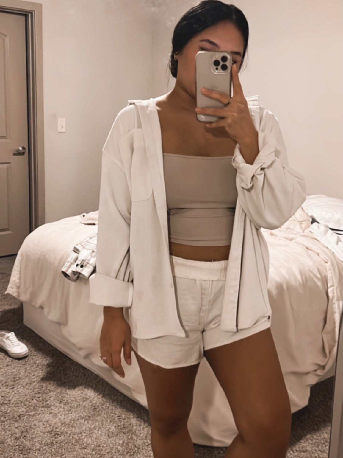 comfy ☁️🤎🤍

#LTKfit #LTKunder50