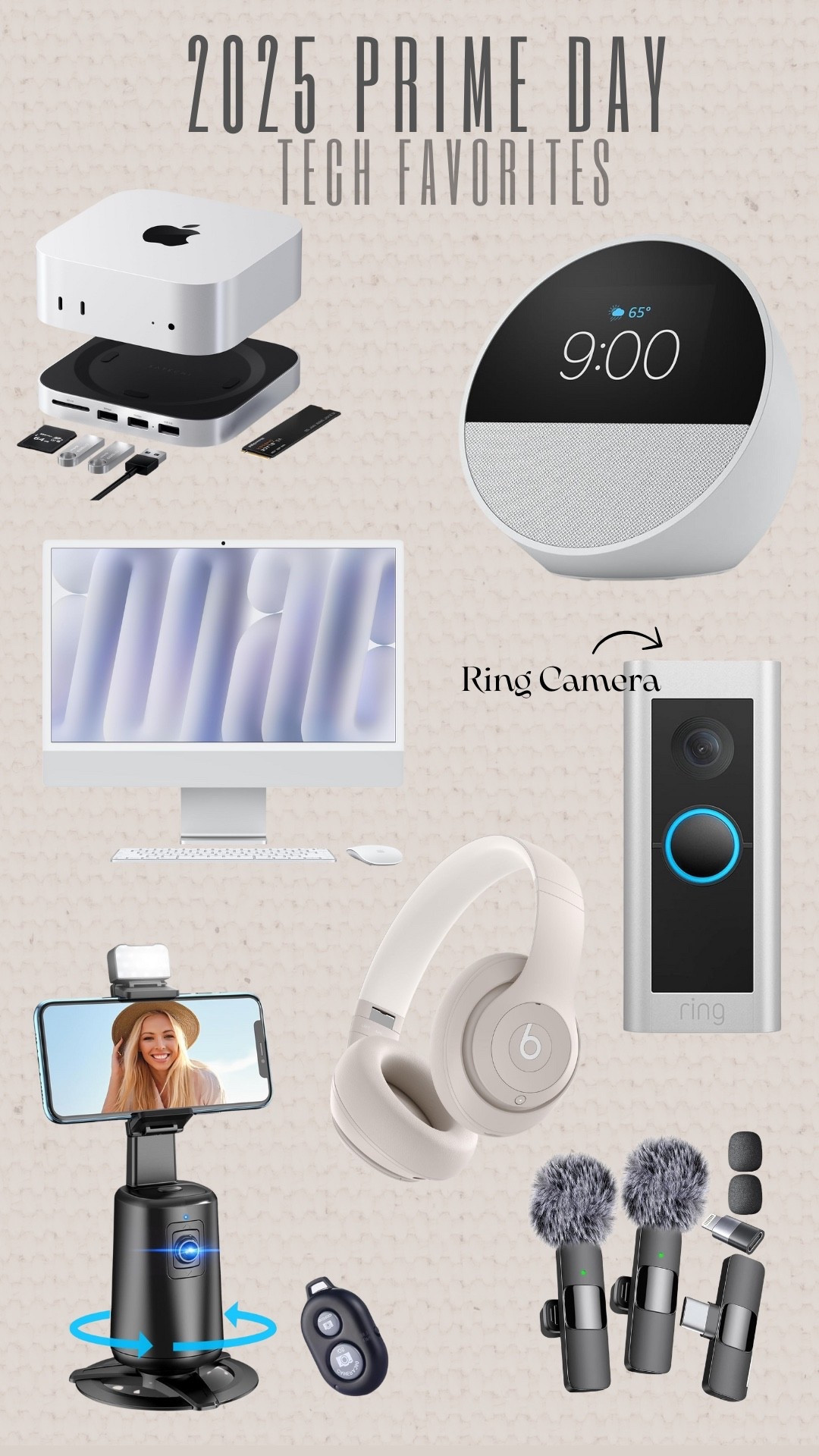 A few of my favorite tech finds off Amazon! Amazon Prime Day is here!

Tech Finds Technology Ring Camera Microphone Headphones Apple Mac Smart Alarm Clock Tripod 

#LTKSaleAlert #LTKHome