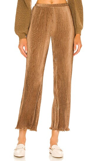 Mara Pant in Bronze | Revolve Clothing (Global)