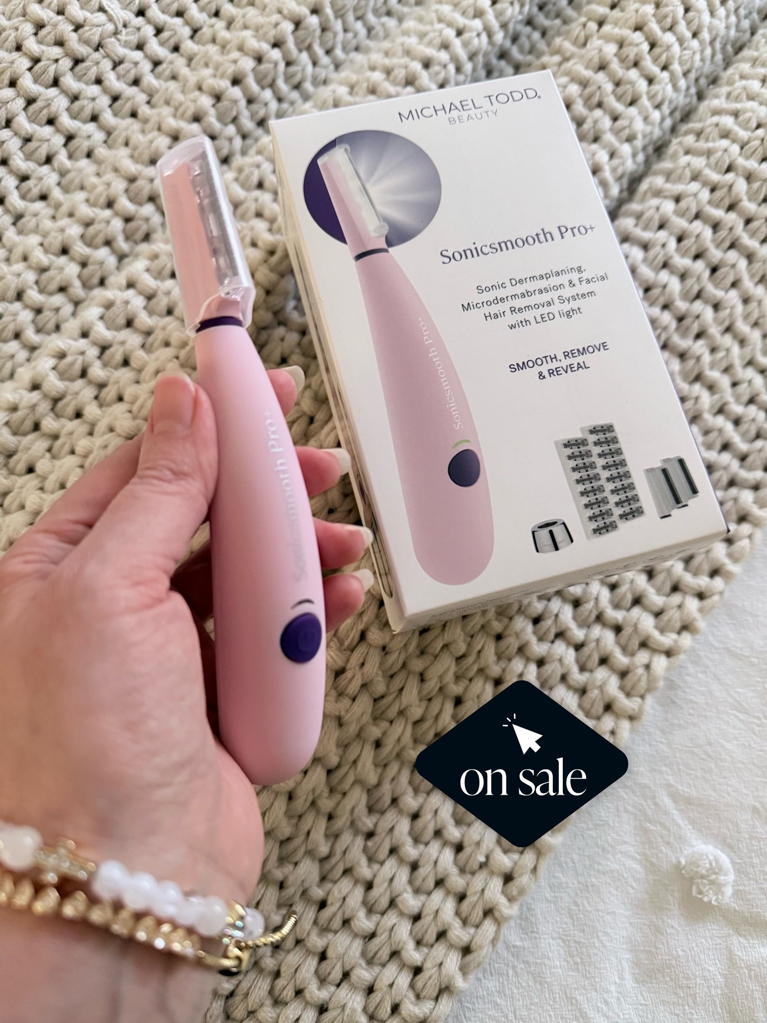 Michael Todd Beauty’s Sonicsmooth Pro+ is one of their best-selling products, and it’s currently on sale for 40% off. This 2-in-1 tool exfoliates and removes peach fuzz, leaving the skin smooth and glowing. I can’t wait to get my hands on it! 


#skincare

#LTKSeasonal #LTKSaleAlert #LTKselfcare

#LTKBeauty