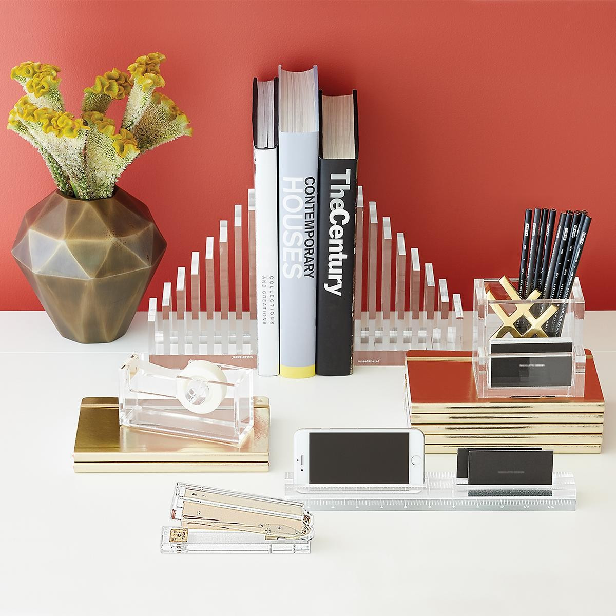 Russell + Hazel Acrylic Stapler | The Container Store