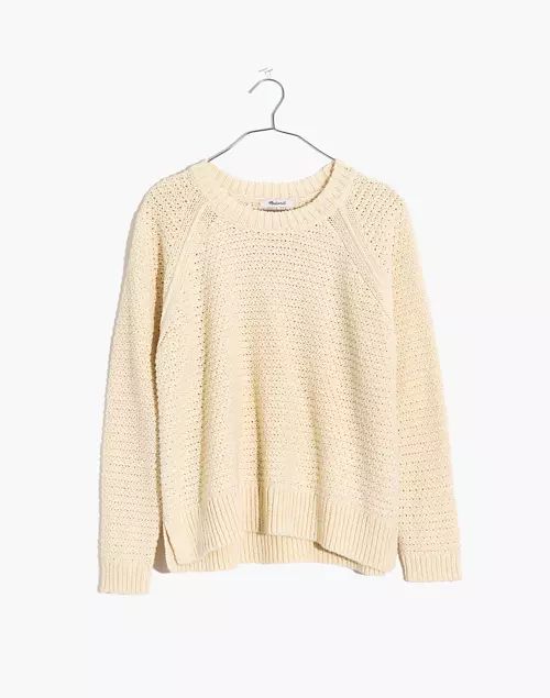 Open-Stitch Hopedale Pullover Sweater | Madewell