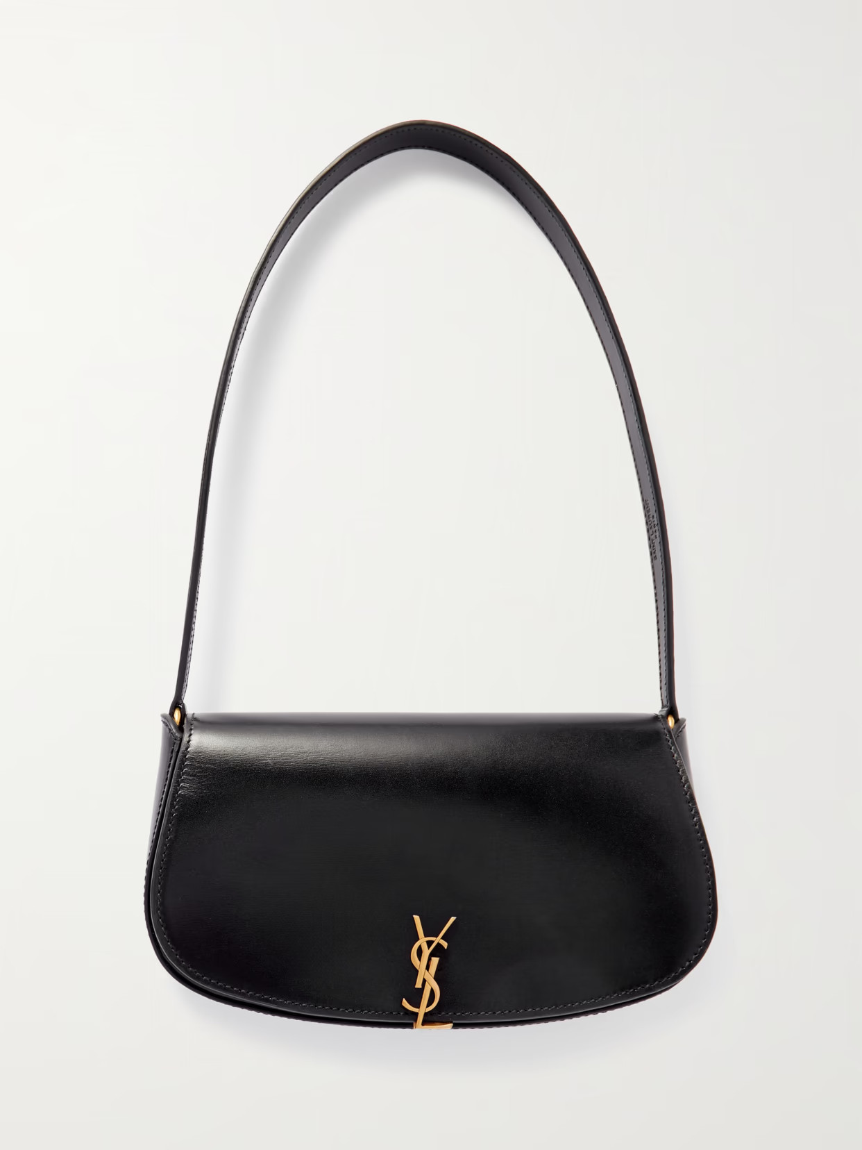 SAINT LAURENT - Voltaire Mini Leather Shoulder Bag - Black | NET-A-PORTER (US)