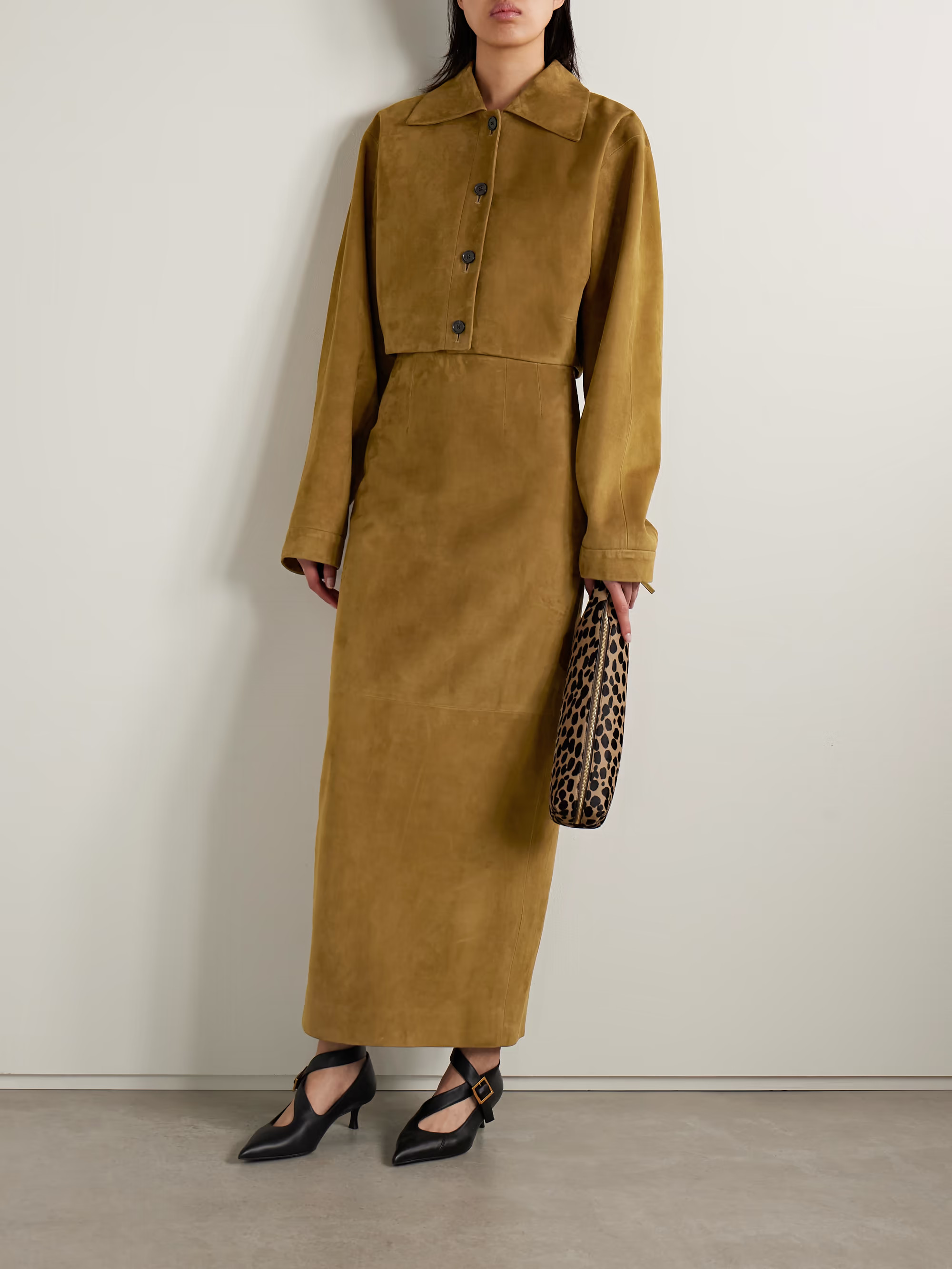 Sue cropped suede jacket | NET-A-PORTER (US)