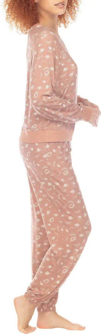 Star Seeker Brushed Jersey Pajamas | Nordstrom