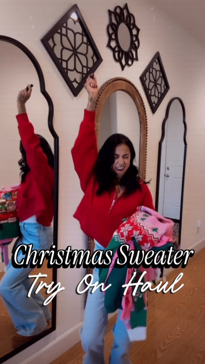 Festive Holiday sweaters 

#LTKHoliday #LTKgrwm #LTKGiftGuide
