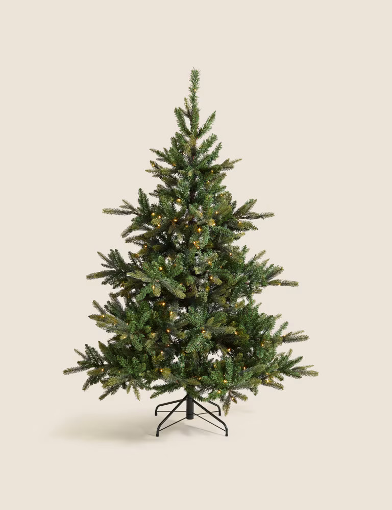6ft Pre-Lit Noble Christmas Tree | Marks & Spencer (UK)