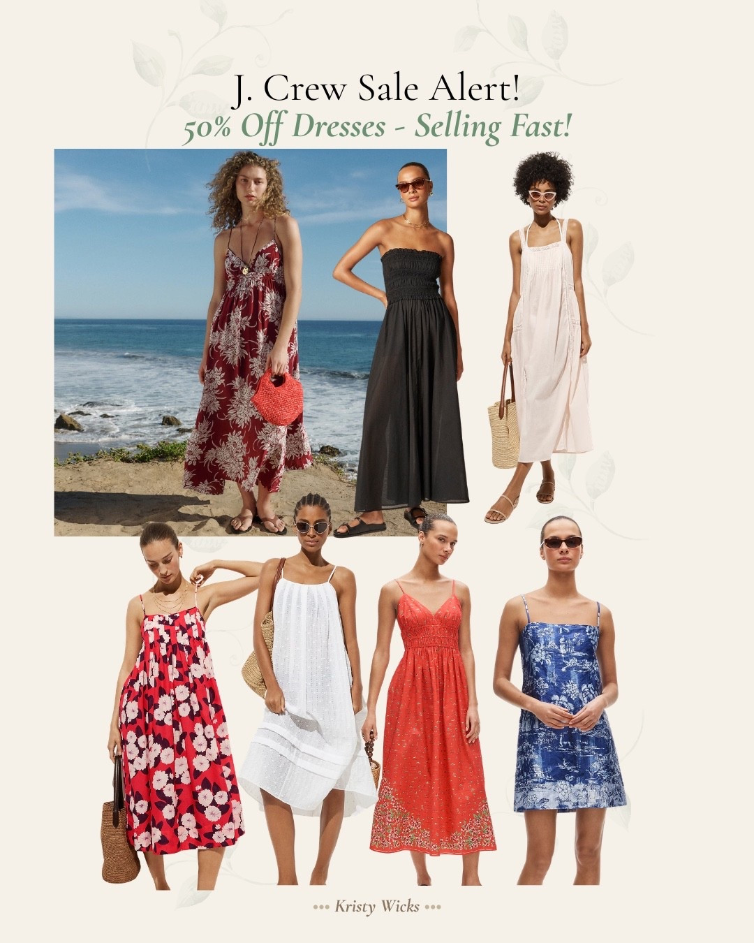 J. Crew Sale Alert! 
50% off dresses - selling fast! 🤍

#LTKSaleAlert #LTKTravel
