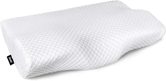 ZAMAT Memory Foam Pillow for Neck Pain Relief, Adjustable Orthopedic Ergonomic Cervical Pillow fo... | Amazon (US)