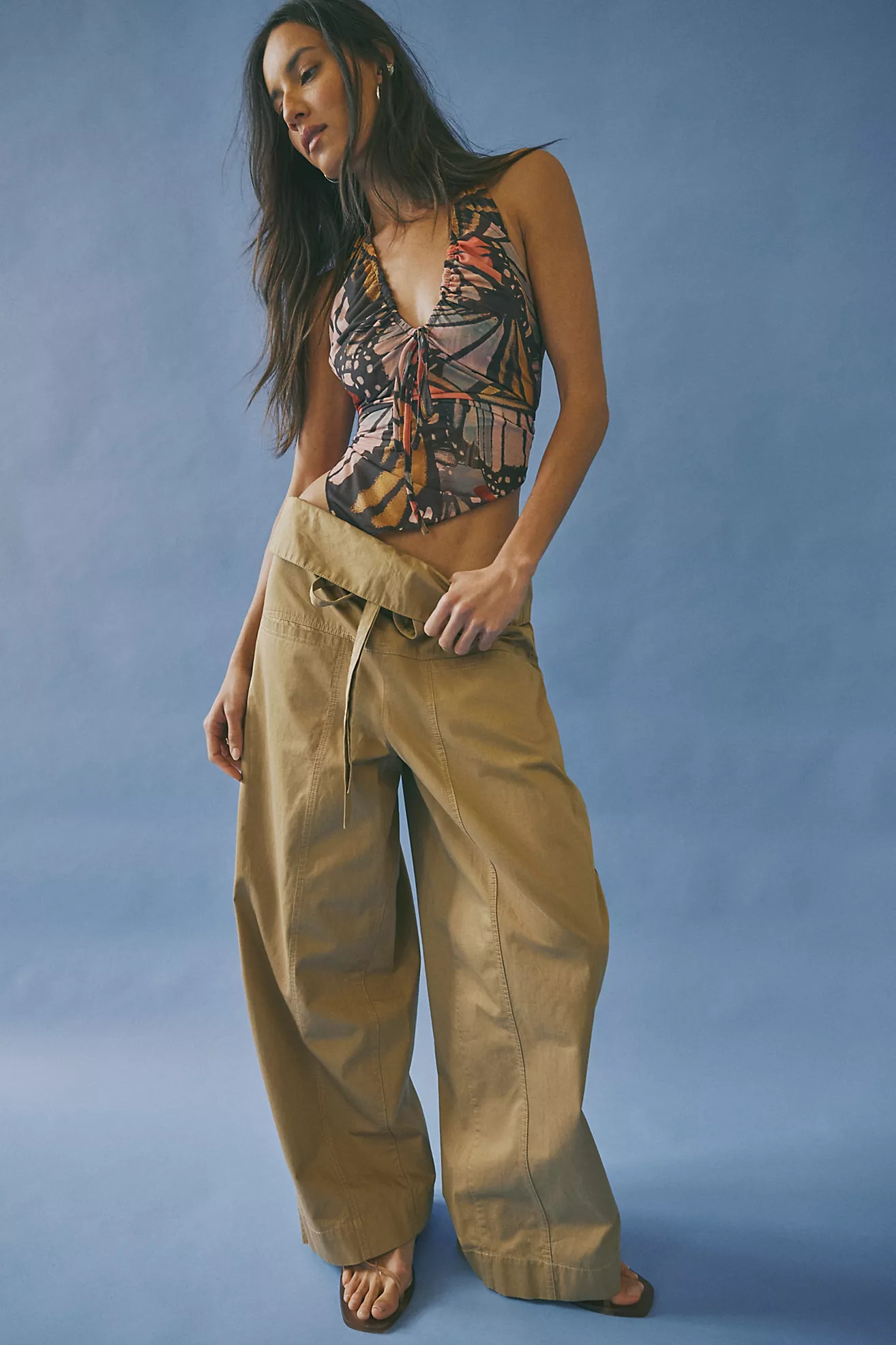 Fisherman Drawcord Pull-On Pants | Free People (Global - UK&FR Excluded)