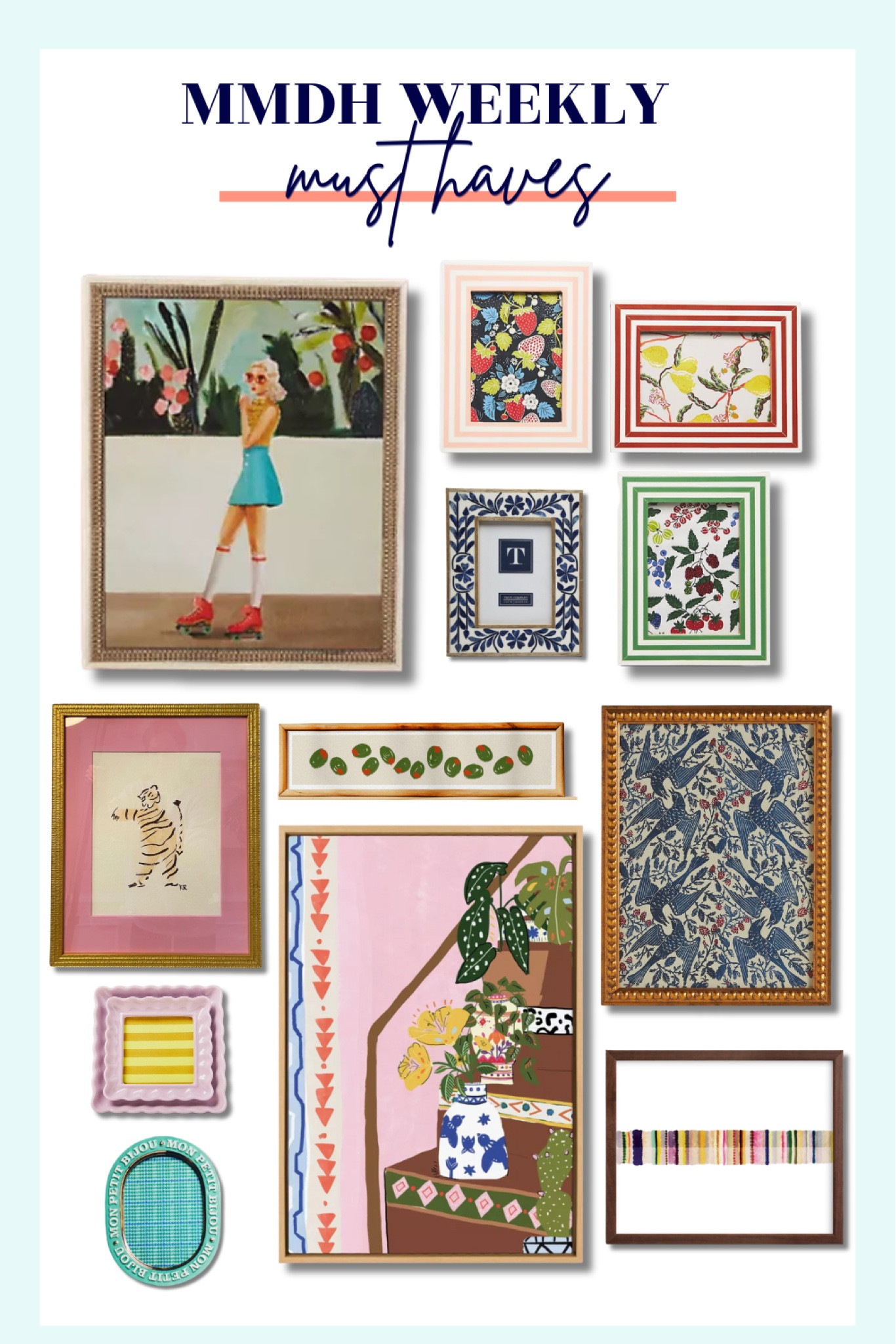 Colorful and eclectic photo frames are the perfect way to elevate your coffee table or shelves! These bold designs add personality and a vibrant touch to any space, whether you're styling a gallery wall or creating a cozy tabletop moment. 🖼️✨

#ColorfulDecor #EclecticStyle #CoffeeTable #GalleryWall #HomeDecorIdeas

#LTKStyleTip #LTKHome #LTKFindsUnder100